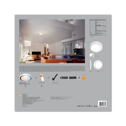 Ledvance - LED RGBW Prigušiva svjetiljka SMART+ KITE LED/18W/230V 3000K-6500K Wi-Fi