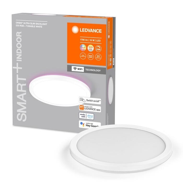 Ledvance - LED RGBW Prigušiva stropna svjetiljka SMART+ ORBIS LED/19W/230V 2700-6500K Wi-Fi