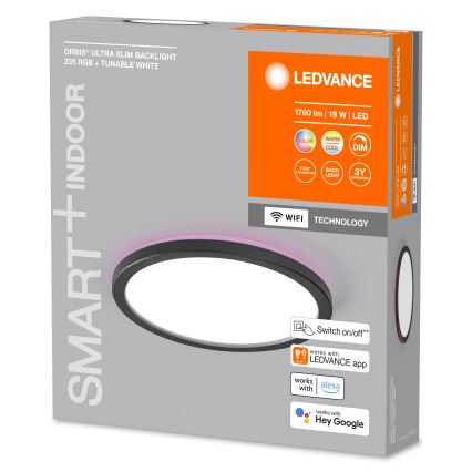 Ledvance - LED RGBW Prigušiva stropna svjetiljka SMART+ ORBIS LED/19W/230V 2700-6500K Wi-Fi