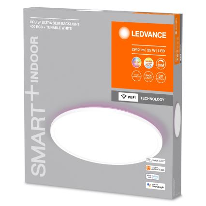 Ledvance - LED RGBW Prigušiva stropna svjetiljka SMART+ ORBIS LED/25W/230V 2700-6500K Wi-Fi