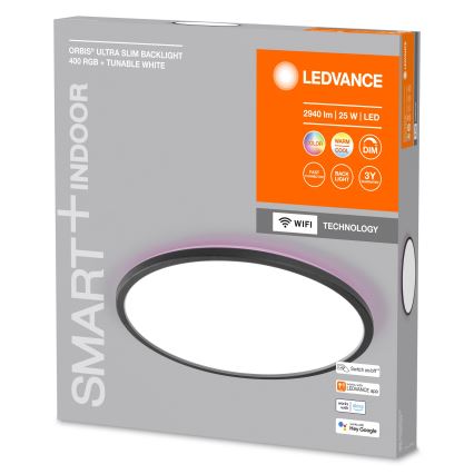 Ledvance - LED RGBW Prigušiva stropna svjetiljka SMART+ ORBIS LED/25W/230V 2700-6500K Wi-Fi