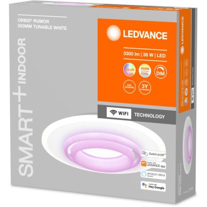 Ledvance - LED RGBW Prigušiva stropna svjetiljka SMART+ ORBIS LED/32W/230V Wi-Fi