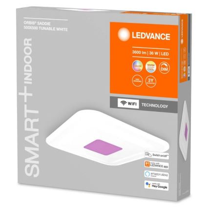 Ledvance - LED RGBW Prigušiva stropna svjetiljka SMART+ ORBIS LED/32W/230V Wi-Fi