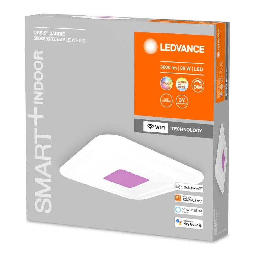 Ledvance - LED RGBW Prigušiva stropna svjetiljka SMART+ ORBIS LED/32W/230V Wi-Fi