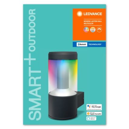 Ledvance -LED RGBW Prigušiva zidna svjetiljka SMART+ MODERN LED/12W/230V IP44 BT