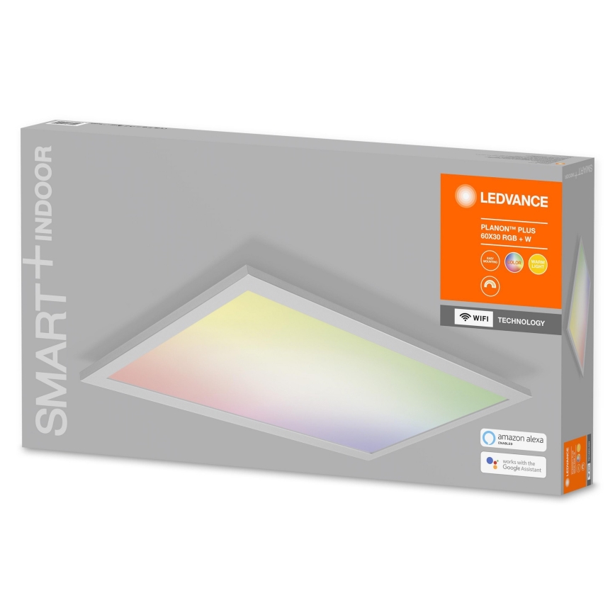 Ledvance - LED RGBW prigušivo stropno svjetlo SMART+ PLANON LED/28W/230V 30x60 cm Wi-Fi