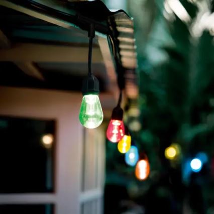 Ledvance - LED RGBW vanjski svjetlosni niz s mogućnošću prigušivanja SMART+ STRING 12xLED/0,37W/230V IP44 Wi-Fi