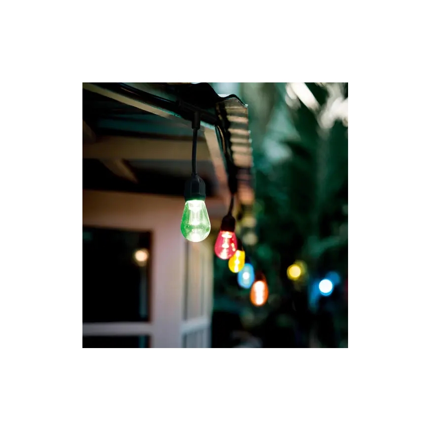 Ledvance - LED RGBW vanjski svjetlosni niz s mogućnošću prigušivanja SMART+ STRING 12xLED/0,37W/230V IP44 Wi-Fi