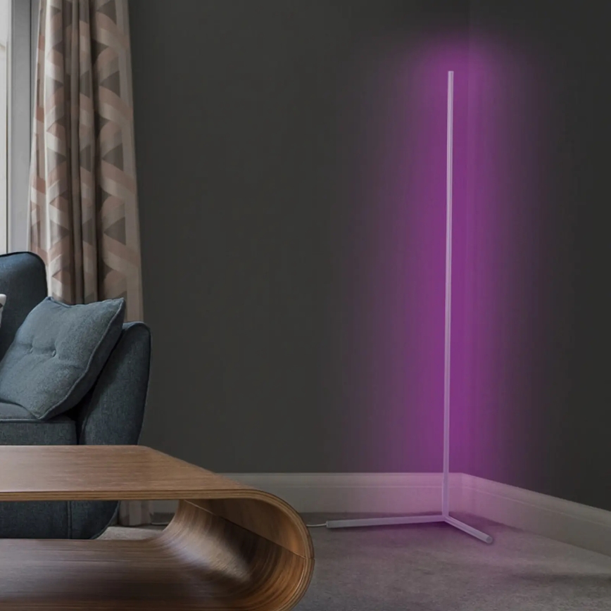 Ledvance - LED RGBW Smart+ Stajaća lampa s prigušivanjem FLOOR LED/20W/230V 2700-6500K Wi-Fi bijela + daljinski upravljač