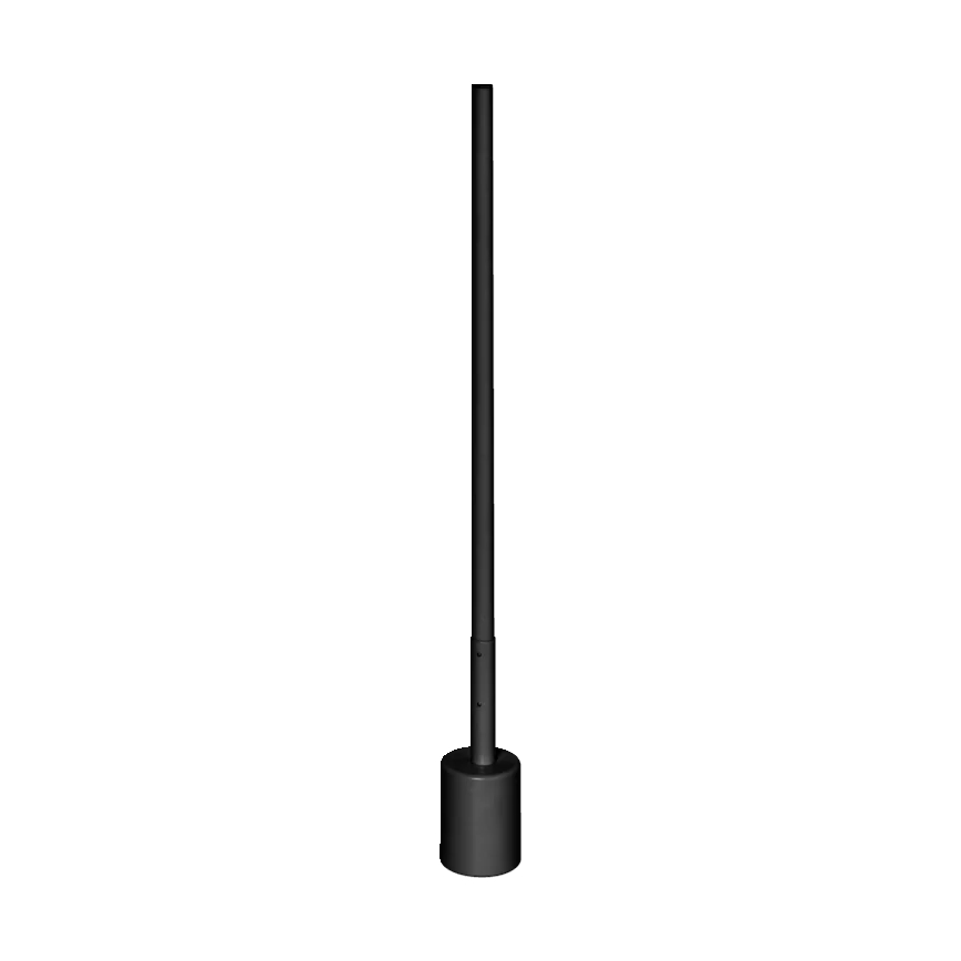Ledvance - LED RGBW Dimmabilna podna lampa SMART+ FLOOR LED/8W/230V 2700-6500K Wi-Fi crna + daljinski upravljač