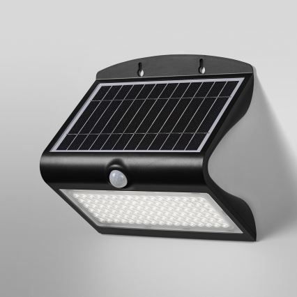 Ledvance - LED solarna zidna svjetiljka s senzorom pokreta i sumraka BUTTERFLY LED/8W/3,7V 2000 mAh IP65