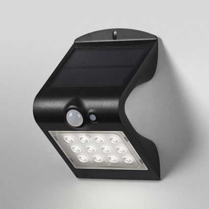 Ledvance - LED Solarna zidna svjetiljka sa senzorom BUTTERFLY LED/1,5W/3,7V 1200 mAh IP65