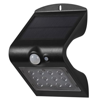 Ledvance - LED Solarna zidna svjetiljka sa senzorom BUTTERFLY LED/1,5W/3,7V 1200 mAh IP65