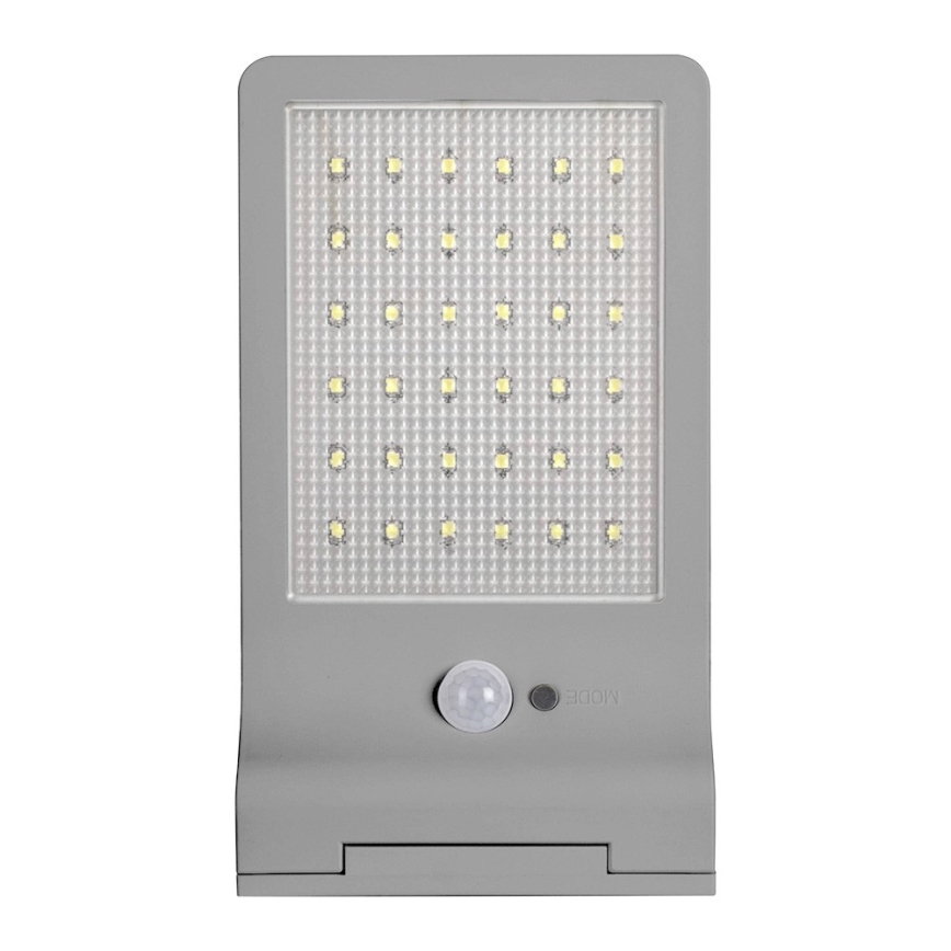 Ledvance - LED Solarna zidna svjetiljka sa senzorom DOORLED LED/3W/3,3V 2000 mAh IP44