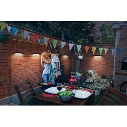 Ledvance - LED Solarna zidna svjetiljka sa senzorom za pokret i dan/noć ENDURA SOLAR LED/6W/4,2V 3000 mAh IP65