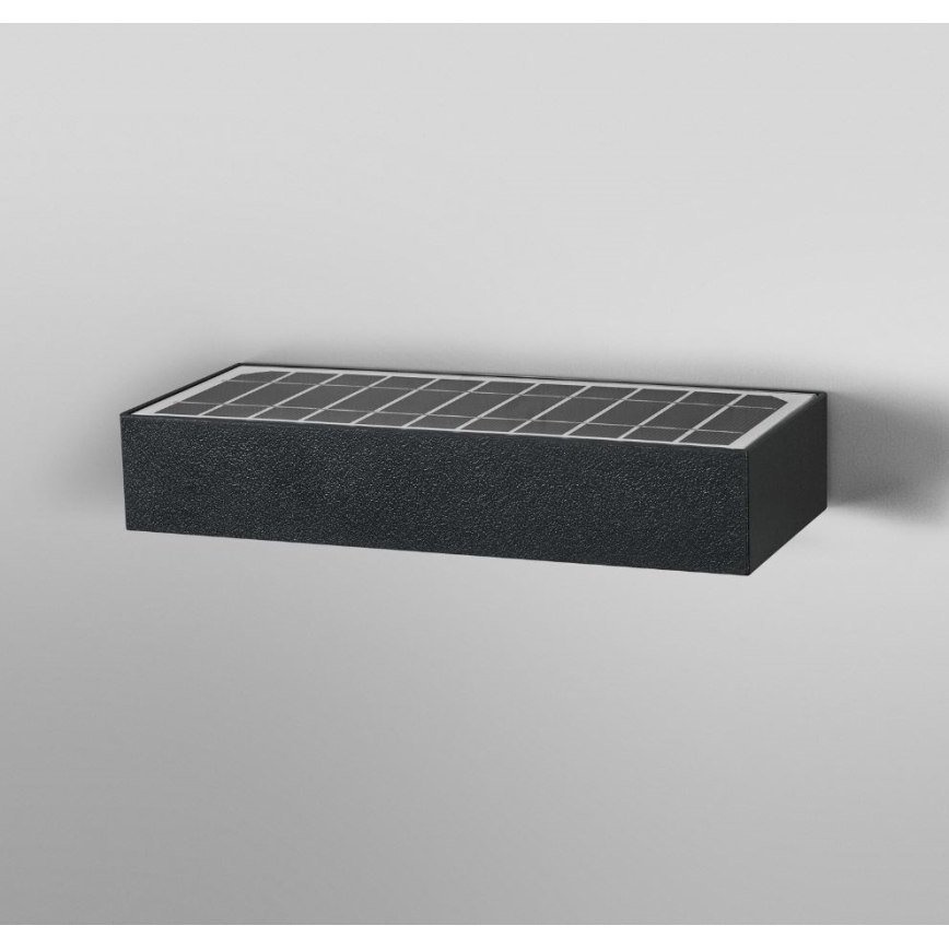 Ledvance - LED Solarna zidna svjetiljka sa senzorom za pokret i dan/noć ENDURA SOLAR LED/6W/4,2V 3000 mAh IP65