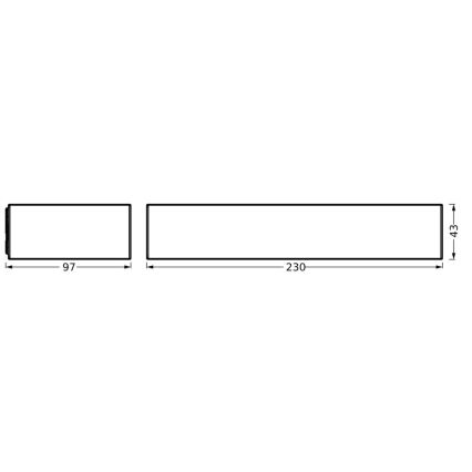 Ledvance - LED Solarna zidna svjetiljka sa senzorom za pokret i dan/noć ENDURA SOLAR LED/6W/4,2V 3000 mAh IP65