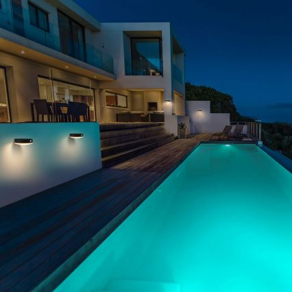 Ledvance - LED Solarna zidna svjetiljka sa senzorom ENDURA STYLE LED/6W/3,7V 1420 mAh IP44