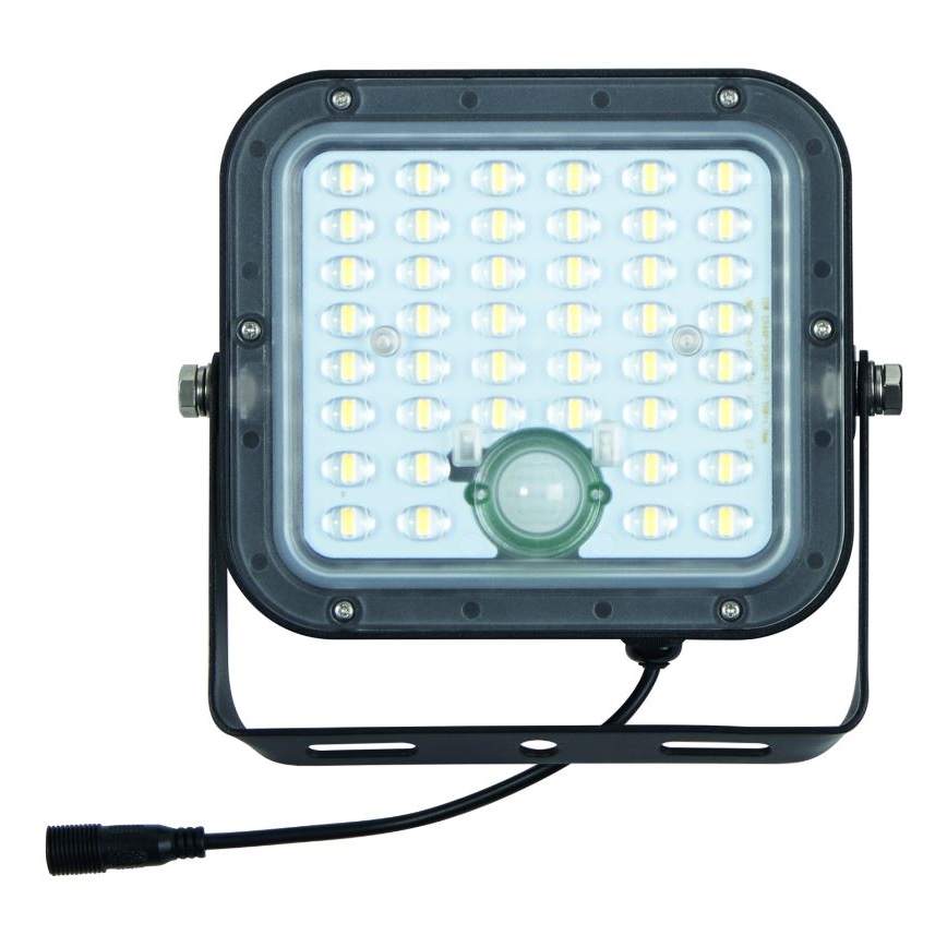 Ledvance - LED Prigušivi solarni reflektor sa senzorom za pokret i dan/noć FLOOD SPLIT LED/10W/3,2V 5000 mAh IP65 + daljinski upravljač