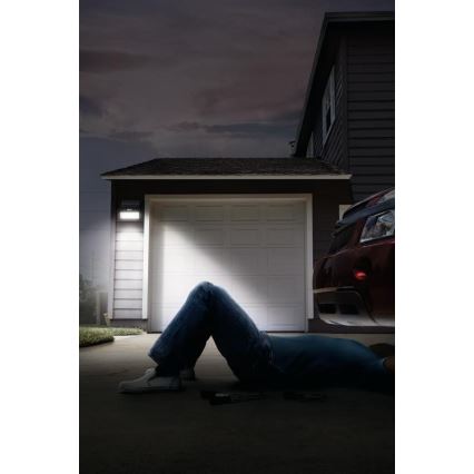 Ledvance - LED vanjski solarni zidni reflektor s senzorom pokreta i sumraka FLOOD LED/2,9W/3,7V 2600 mAh IP44