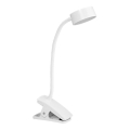 Ledvance - LED stolna lampa s kopčom CYLINDER, prigušiva na dodir LED/4,8W/5V 3000-6500K bijela
