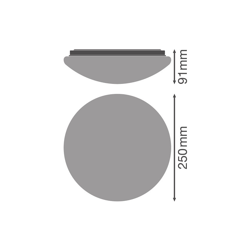 Ledvance - LED Stropna svjetiljka ESSENTIAL LED/13W/230V 3000K