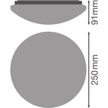 Ledvance - LED Stropna svjetiljka ESSENTIAL LED/13W/230V 4000K