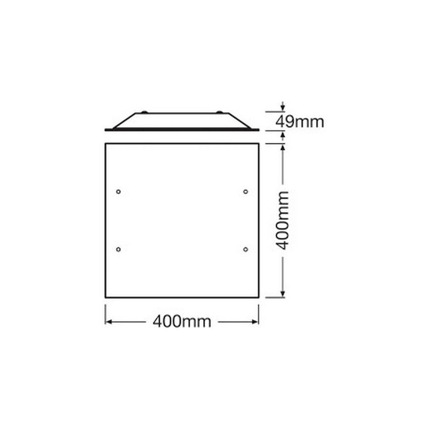 Ledvance - LED Stropna svjetiljka LUNIVE LED/24W/230V
