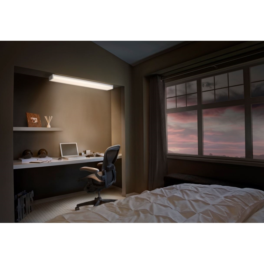 Ledvance - LED prigušivo stropno svjetlo OFFICE LINE LED/40W/230V 120 cm + daljinski upravljač