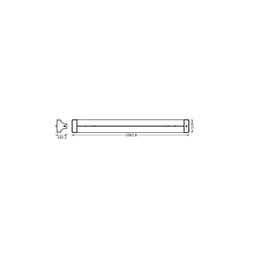 Ledvance - LED Stropna svjetiljka OFFICE LINE LED/42W/230V 106 cm