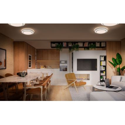 Ledvance - LED Stropna svjetiljka ORBIS BERLIN LED/16W/230V srebrna