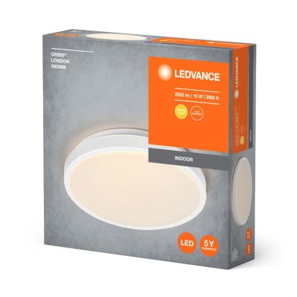 Ledvance - LED Stropna svjetiljka ORBIS LONDON LED/16W/230V bijela