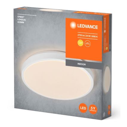 Ledvance - LED Stropna svjetiljka ORBIS LONDON LED/24W/230V bijela