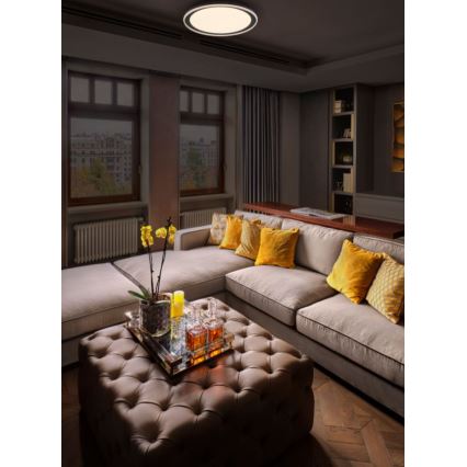 Ledvance - LED Stropna svjetiljka ORBIS PEDERSON LED/24W/230V pr. 45 cm crna