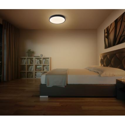 Ledvance - LED Stropna svjetiljka ORBIS SLIM LED/36W/230V crna