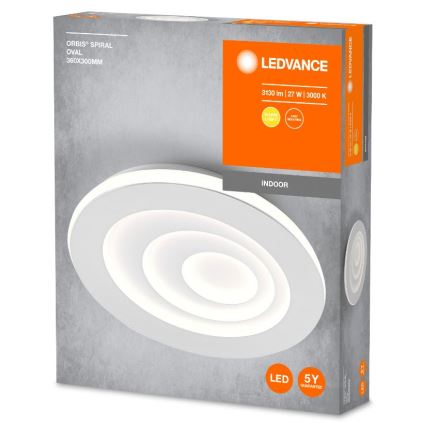 Ledvance - LED Stropna svjetiljka ORBIS SPIRAL LED/27W/230V