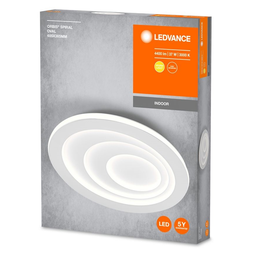 Ledvance - LED Stropna svjetiljka ORBIS SPIRAL LED/37W/230V