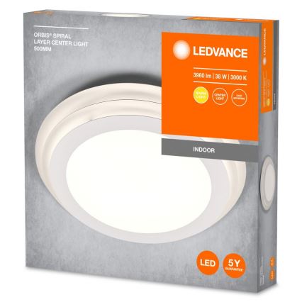 Ledvance - LED Stropna svjetiljka ORBIS SPIRAL LED/38W/230V