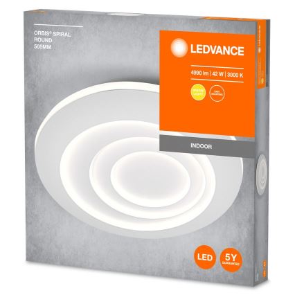 Ledvance - LED Stropna svjetiljka ORBIS SPIRAL LED/42W/230V