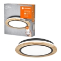 Ledvance - LED stropna svjetiljka s prigušivanjem SMART+ ORBIS WOOD LED/24W/230V 2700-6500K hrast Wi-Fi