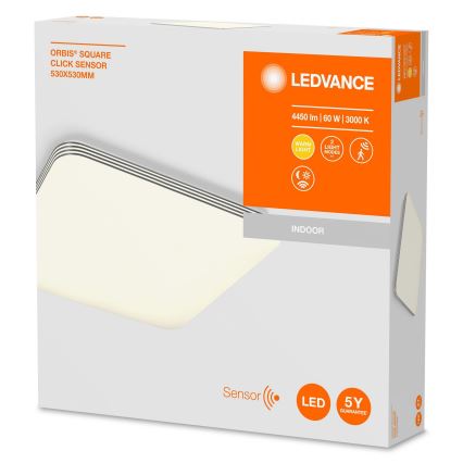 Ledvance - LED Stropna svjetiljka sa senzorom ORBIS LED/60W/230V 3000K