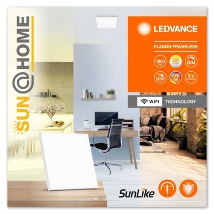 Ledvance - LED stropna svjetiljka s prigušivanjem SUN@HOME LED/20W/230V 2200-5000K CRI 95 Wi-Fi