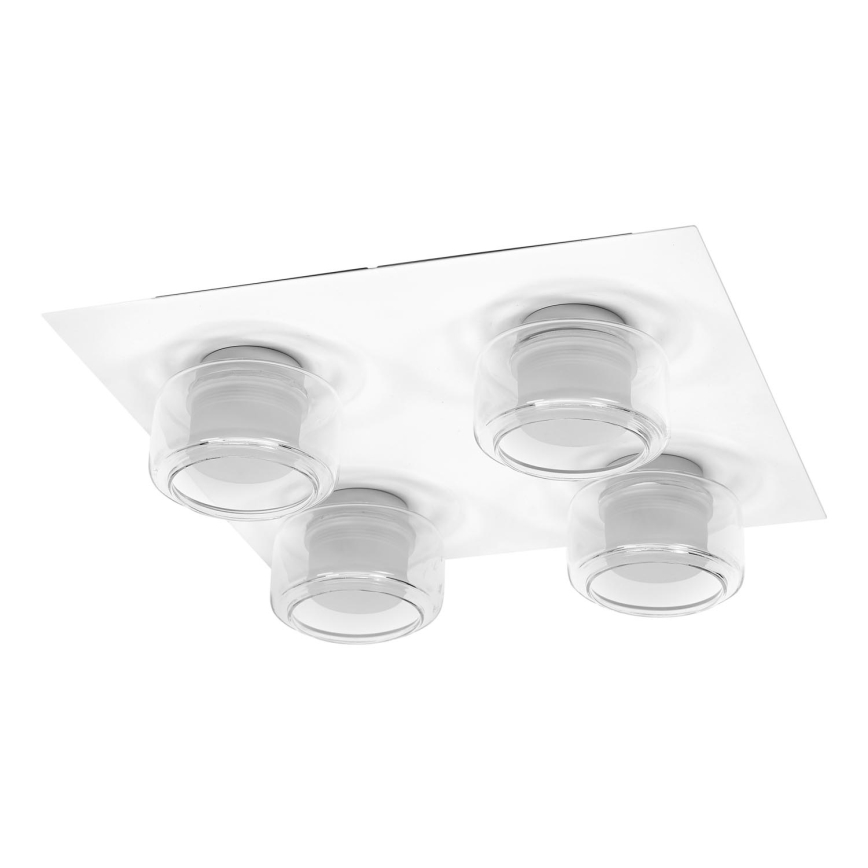 Ledvance - LED Stropna svjetiljka za kupaonicu ORBIS FLAME 4xLED/5,5W/230V 3000/4000K IP44 bijela