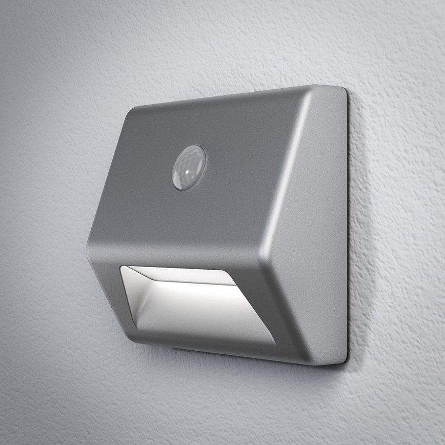 Ledvance - LED Stubišna svjetiljka sa senzorom NIGHTLUX LED/0,25W/3×AAA IP54