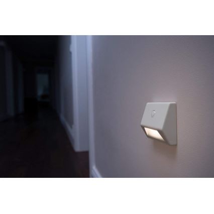 Ledvance - LED Stubišna svjetiljka sa senzorom NIGHTLUX LED/0,25W/3×AAA IP54