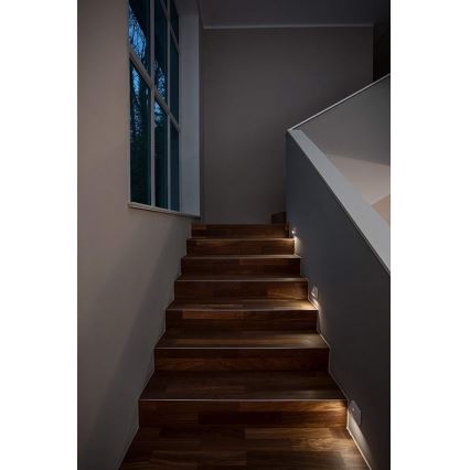 Ledvance - LED Stubišna svjetiljka sa senzorom NIGHTLUX LED/0,25W/3×AAA IP54