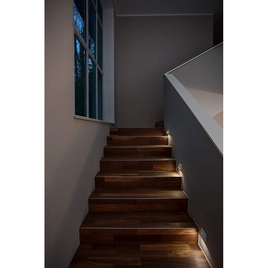 Ledvance - LED Stubišna svjetiljka sa senzorom NIGHTLUX LED/0,25W/3×AAA IP54