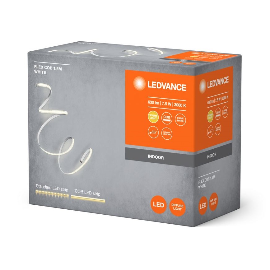 Ledvance - LED traka FLEX COB 1,5m LED/7,5W/230V