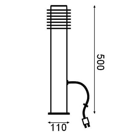 Ledvance - LED Vanjska lampa ENDURA HYBRID RONDO LED/4W/12V IP44