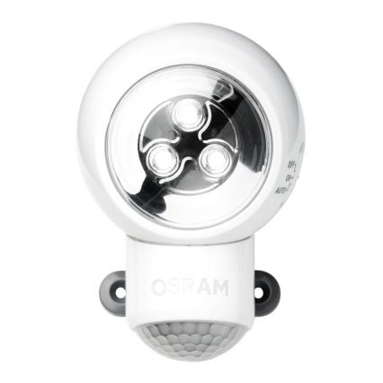 Ledvance -LED Vanjska svjetiljka za orijentaciju sa senzorom SPYLUX LED/0,3W/3xAA IP43